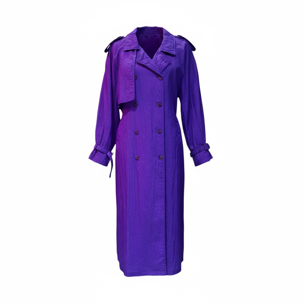 Vintage “Devine Designs” Trench Jacket (Circa 1980s)