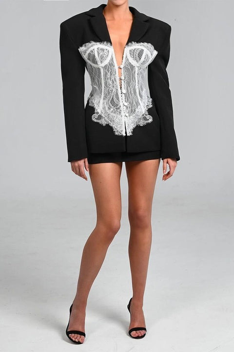 LUXE LACE BLAZER