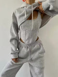 Sculpted Lounge Set- 3 Piece
