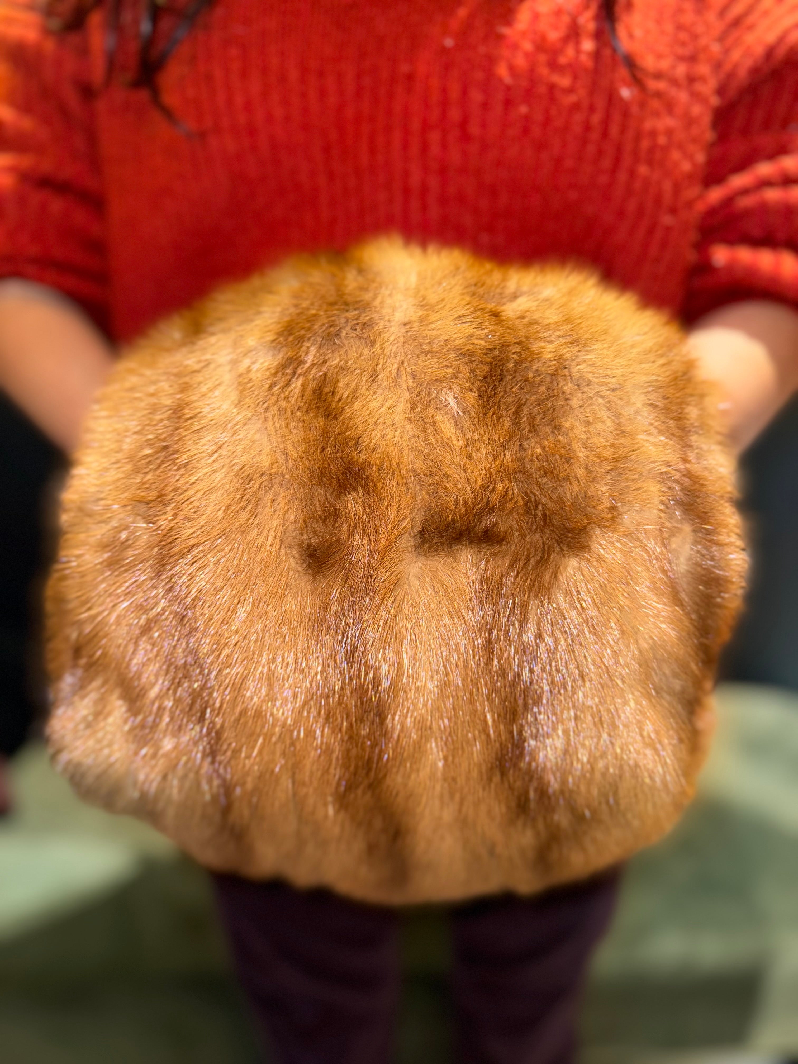 Vintage Mink Hand Warmer (Muff