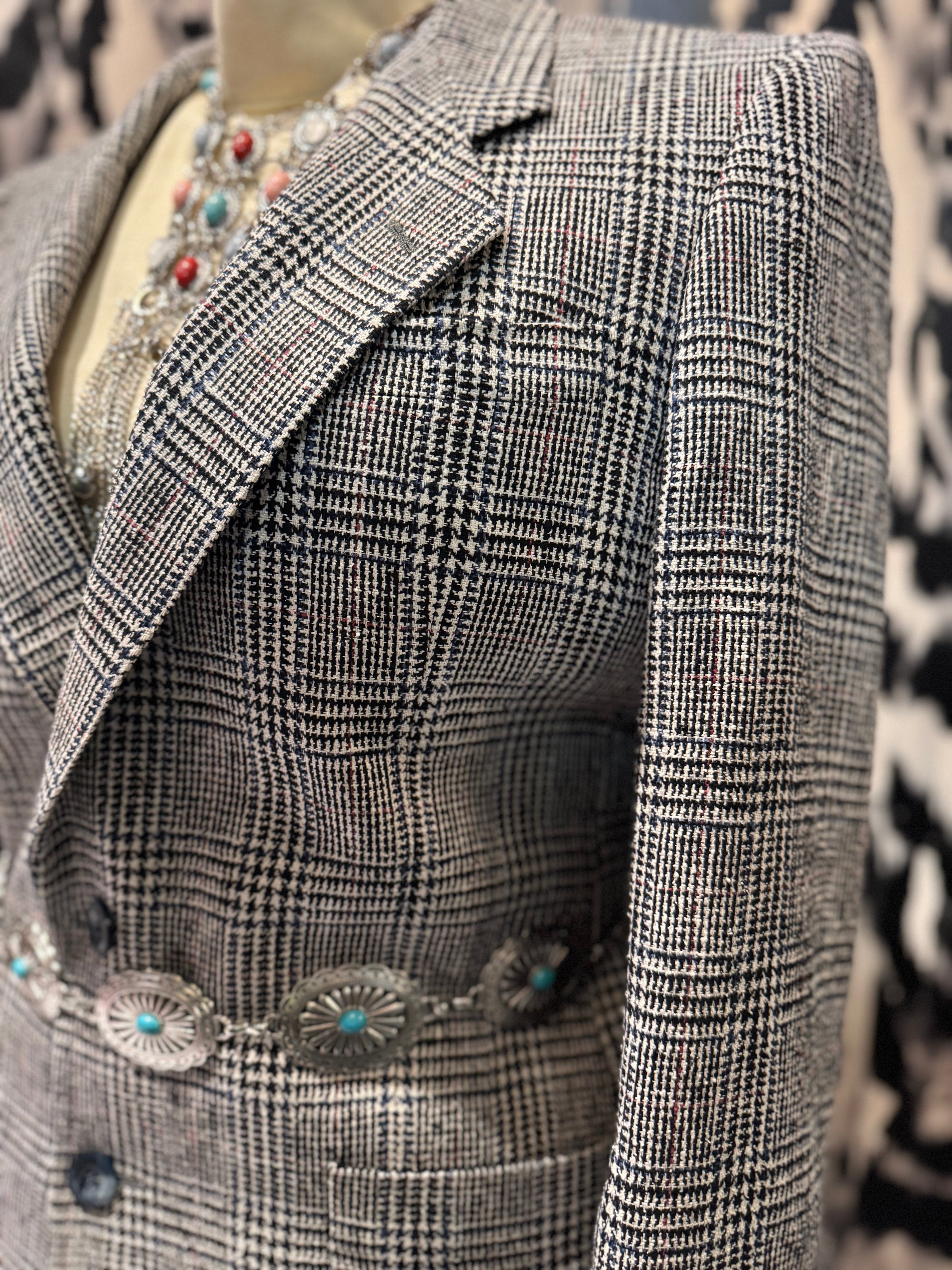 Arnold Plaid Vintage Blazer