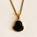 Black Buddha Classic Necklace