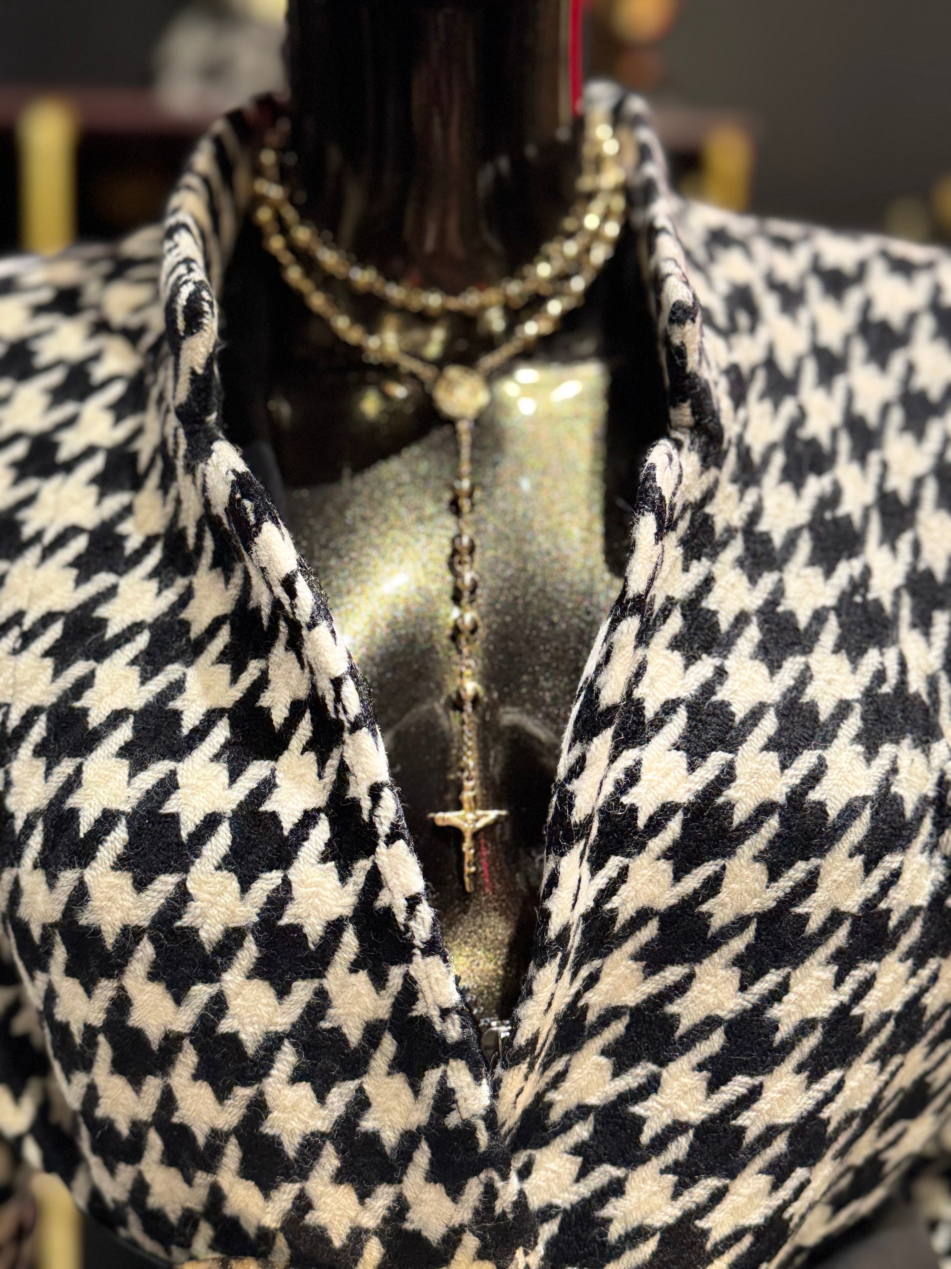 Houndstooth Blazer