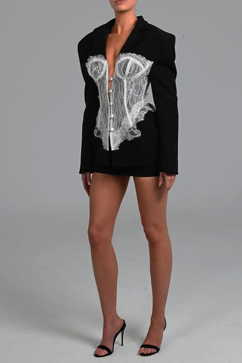 LUXE LACE BLAZER