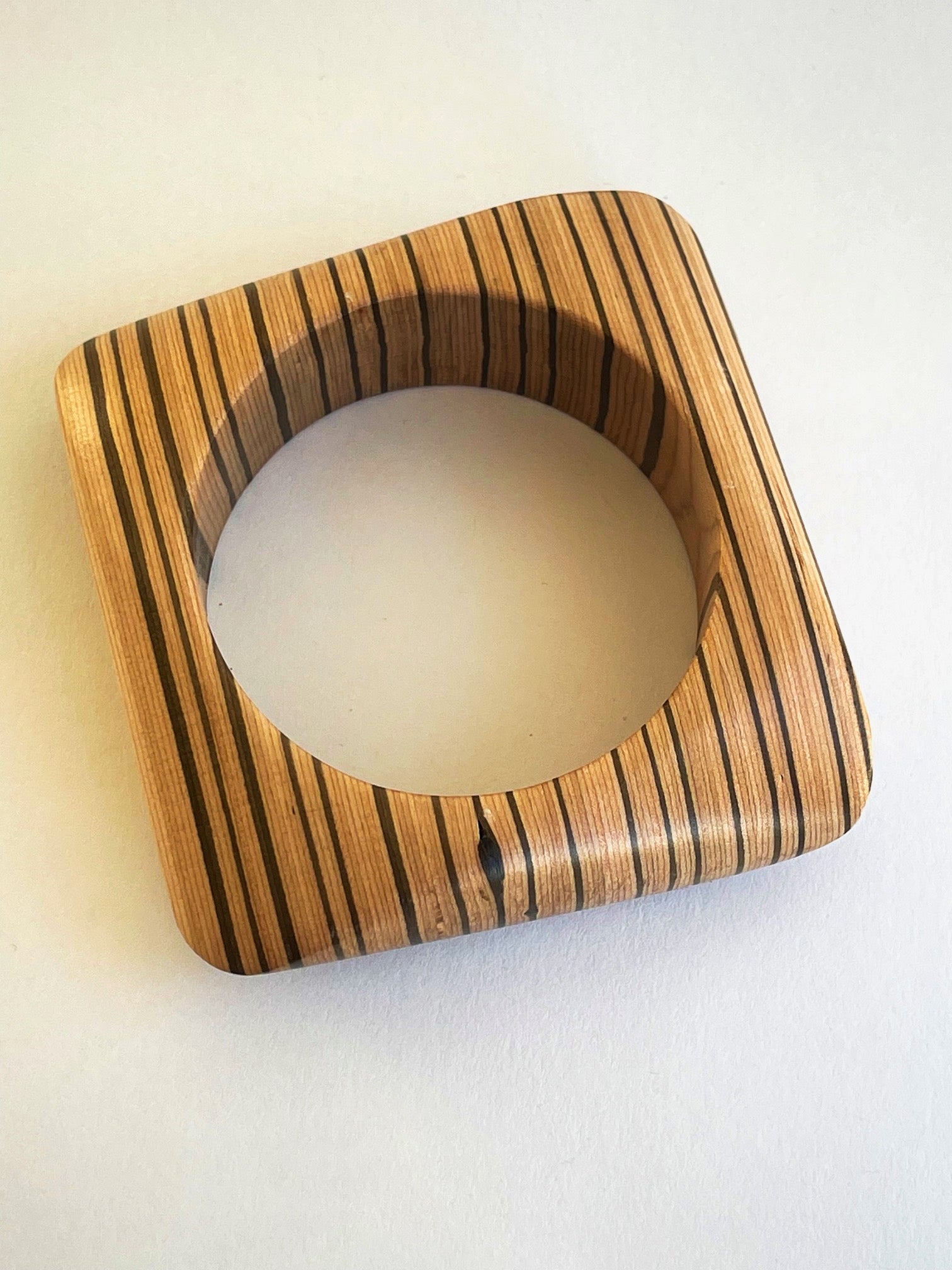 Forest Stripe Square Bangle