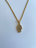 Hamsa Glow Necklace