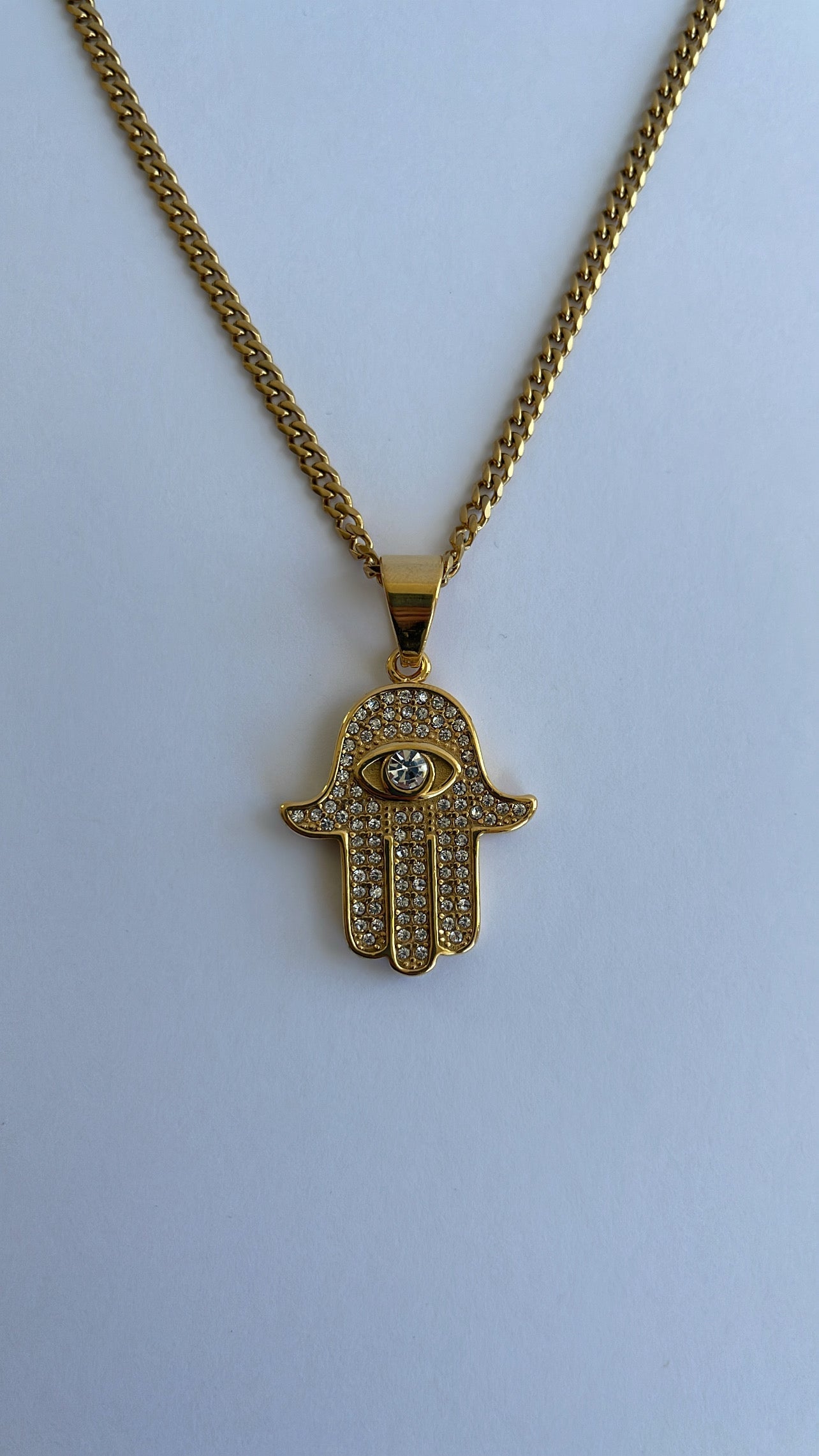 Hamsa Sight Necklace