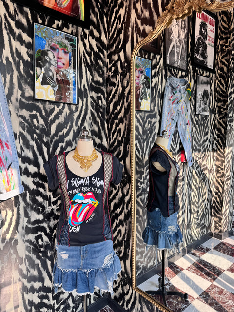 Rock & Roll Mesh Tee