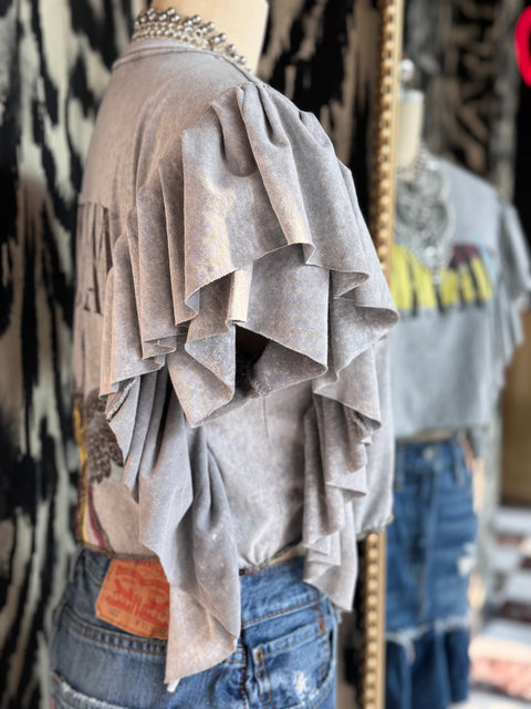 Ruffle Band Tee