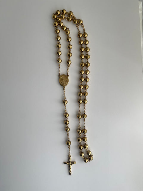 Large Gold Rosary