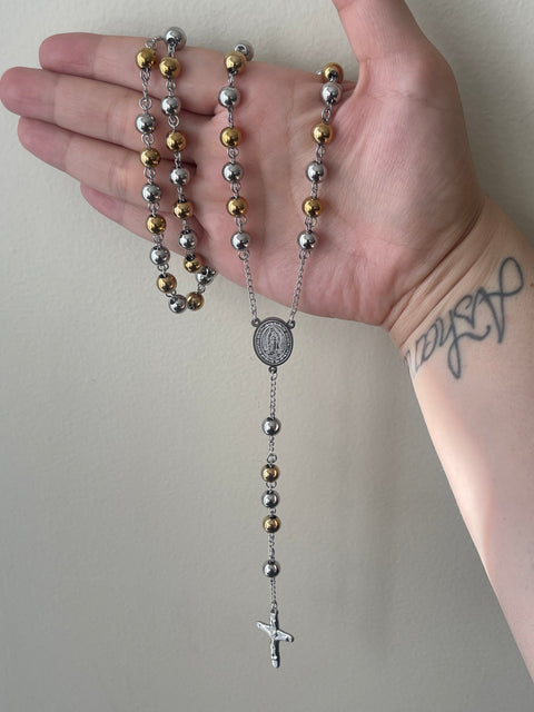 Large Gold Rosary