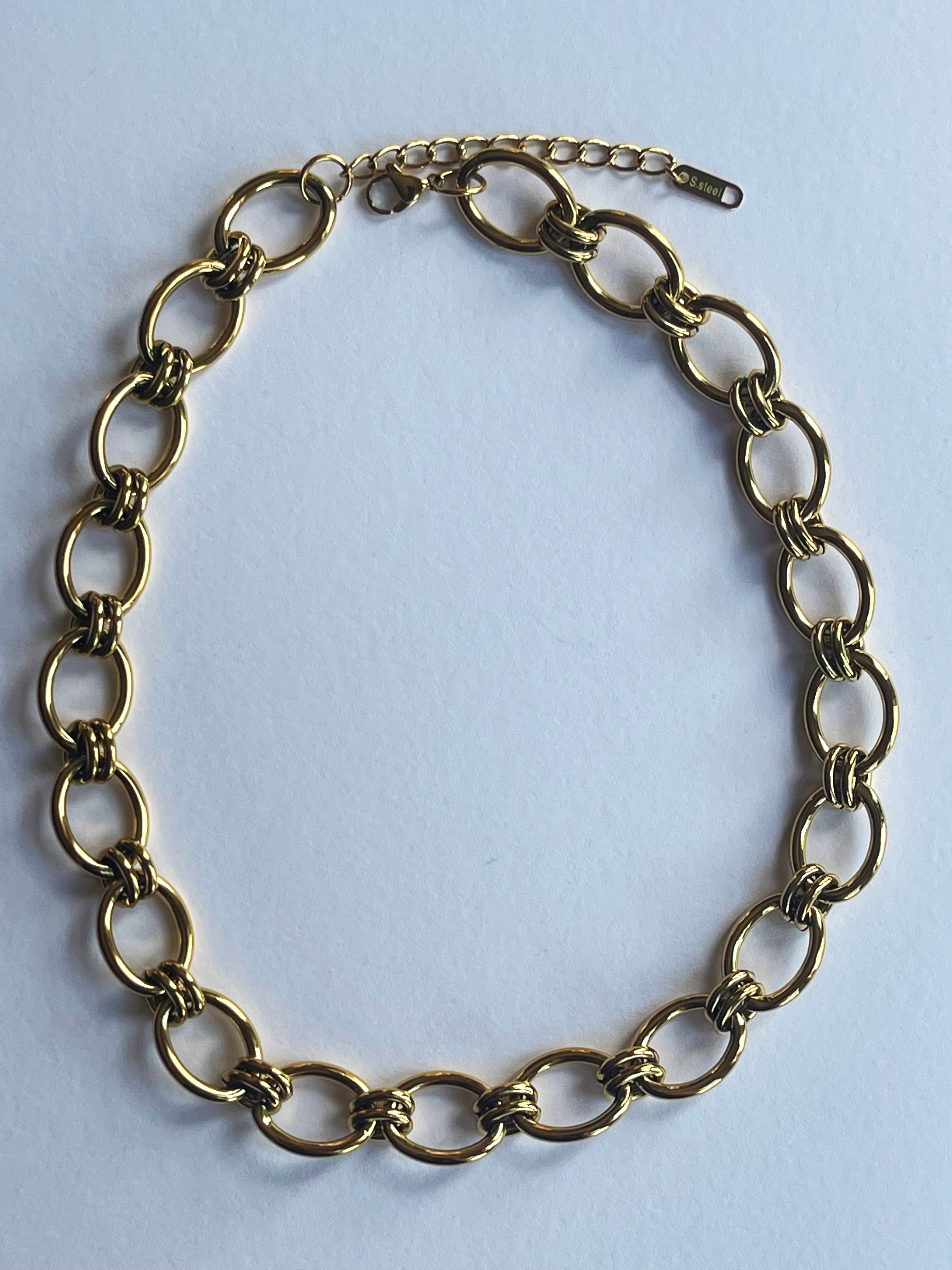 Oval Link Necklace