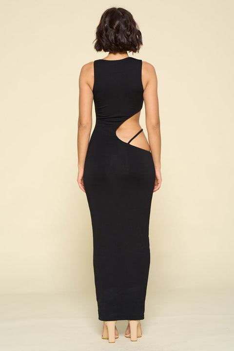 Peek a Boo Maxi Dress