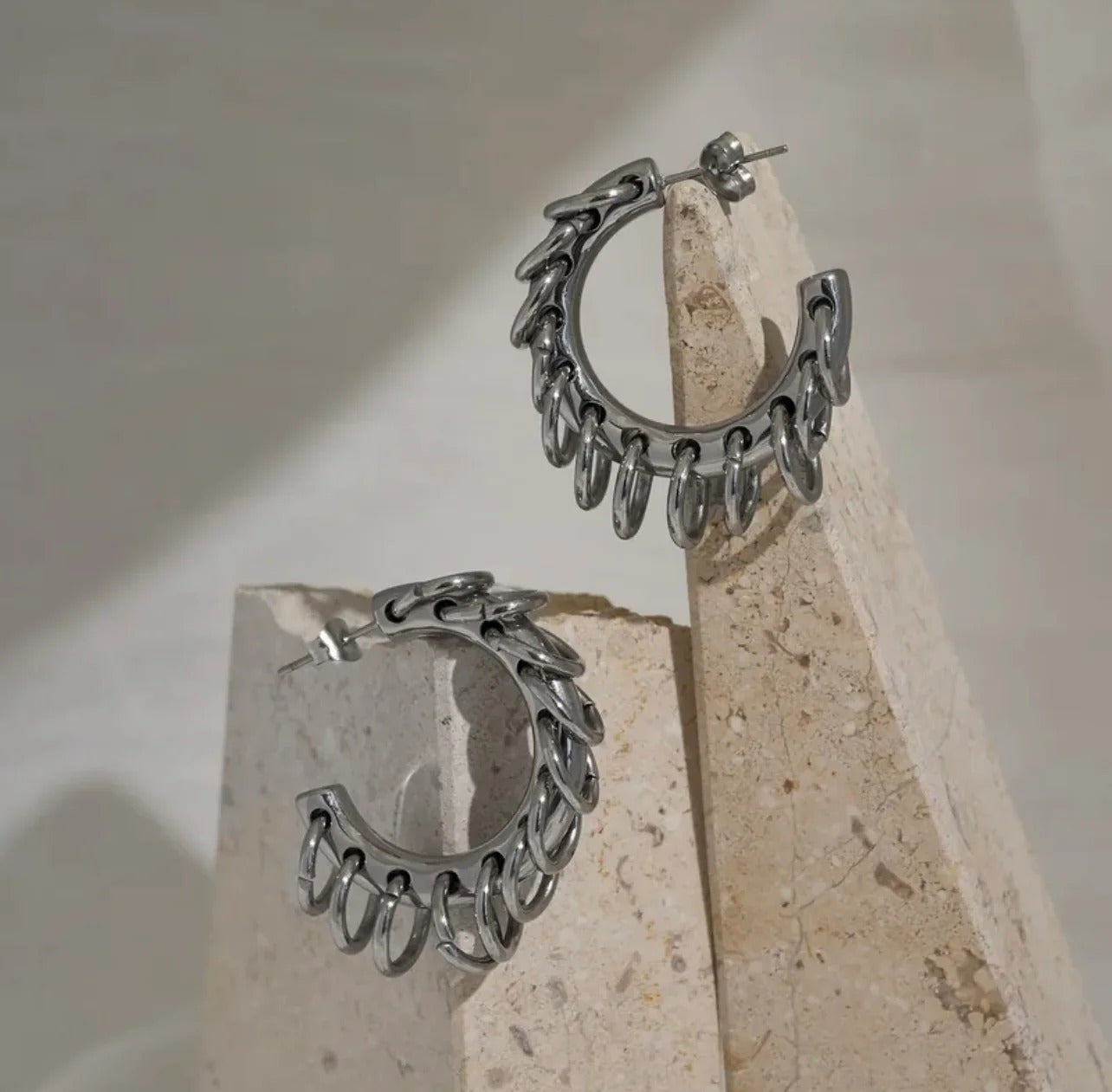 Aza Hoop Earrings